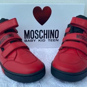 Moschino Hi-Top Sneakers
